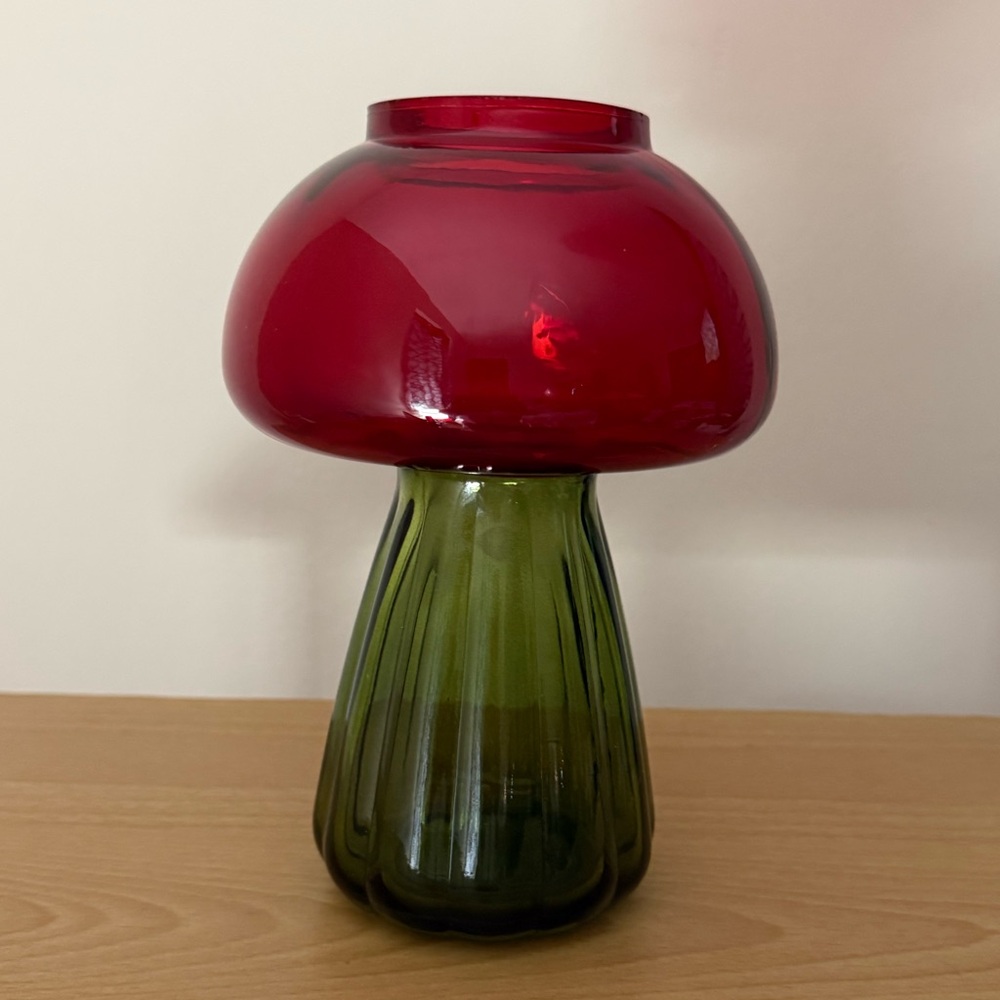 Target Wondershop Glass Mushroom Bud Vase